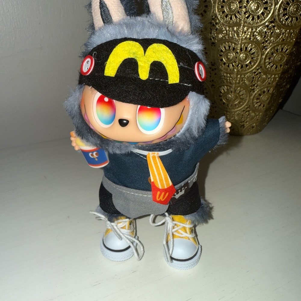 McDonald Labubu Outfit